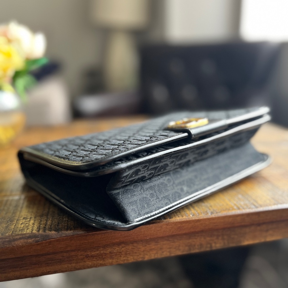 SOLD ❌ Vintage Dior Trotter Clutch with COA - Picture 7 of 12